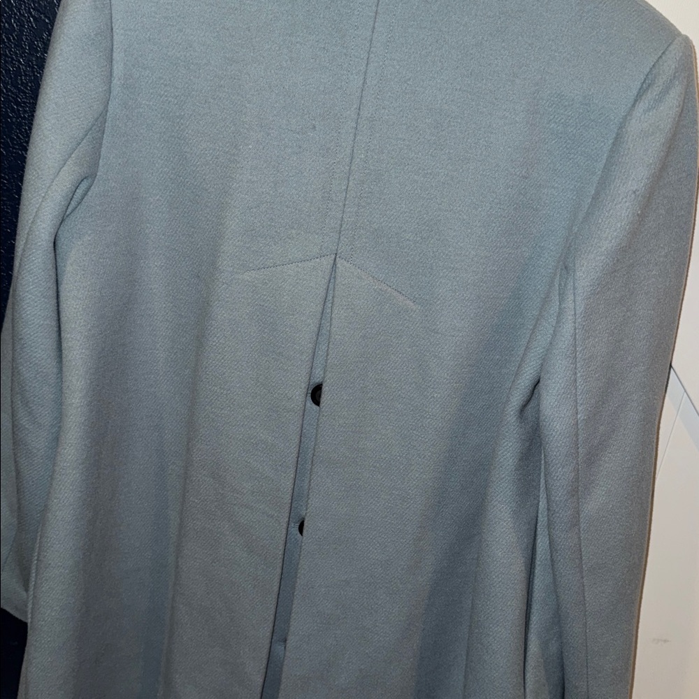 Sam Edelman Light Blue Coat size 10 - Picture 8 of 14